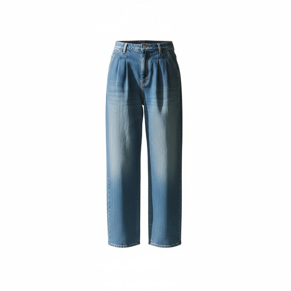 Nili Lotan Flora Wide Leg High Rise Jeans Size 30